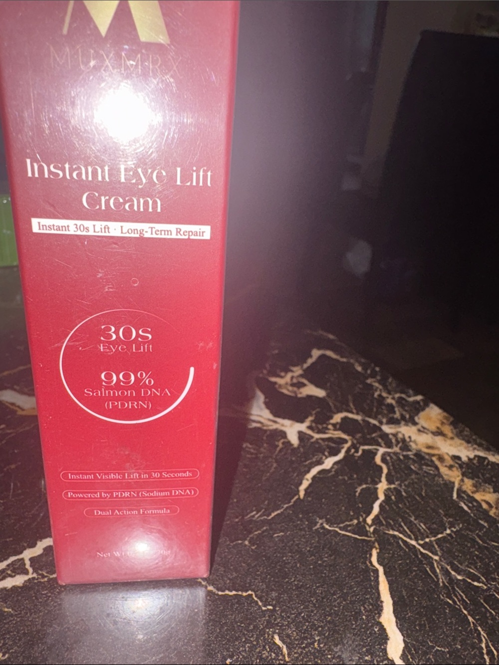 Instant Eye Lift Cream — Red never been opened but it expires 09/28/2026